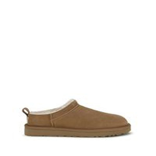 Mules Classic Micro in suede - CHESTNUT