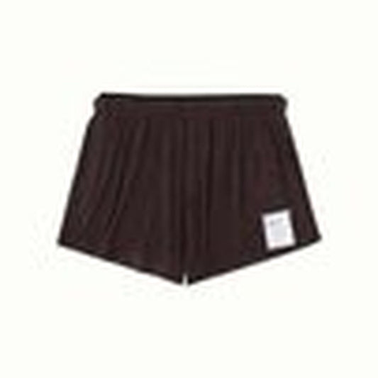 SHORTS IN TESSUTO TECNICO TRAFORATO - Brown