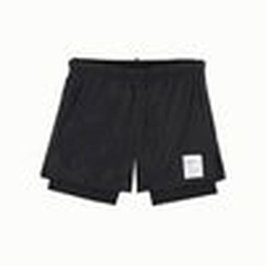 SHORTS IN TECHSILK - Black