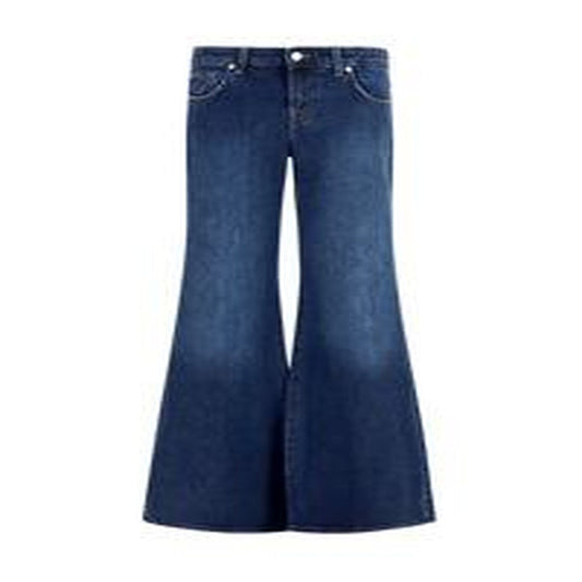 Jeans a vita bassa a zampa - INDIGLOW