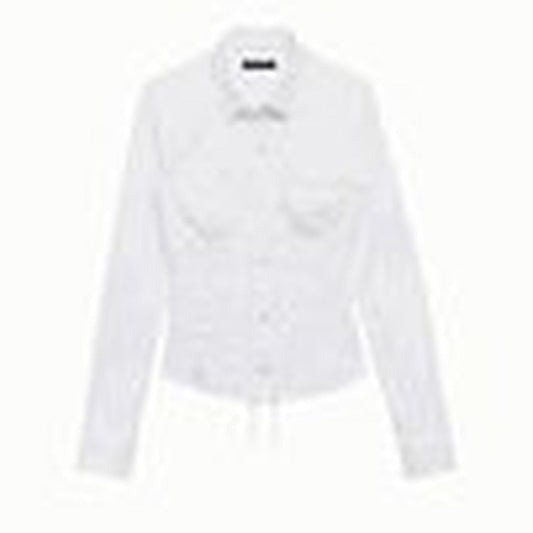 Camicia A Corsetto White