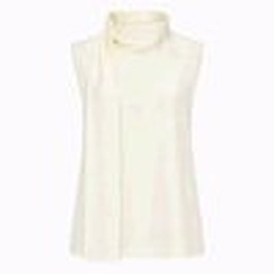BOTTEGA VENETA TOP IN SATIN DI SETA - White