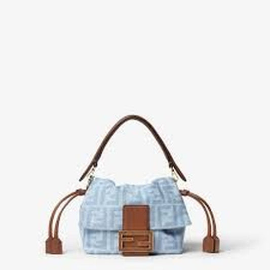 MAMMA BAGUETTE  DENIM FF/VIT.G DENIM CH+SELLIER+OS