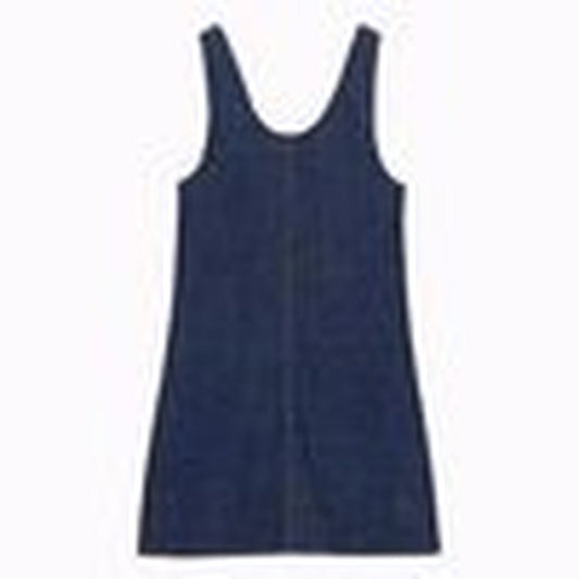 Abito Mini In Denim Blue