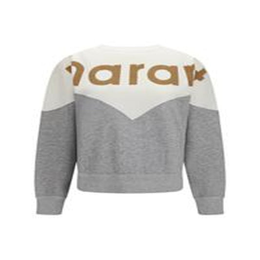 Felpa Houston in cotone - OFF WHITE/LIGHT GREY