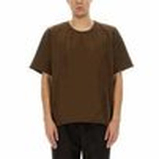 T-Shirt In Cotone Brown