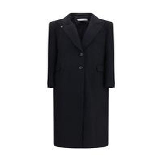 Cappotto Manta in misto mohair e lana - BLACK HAIRY