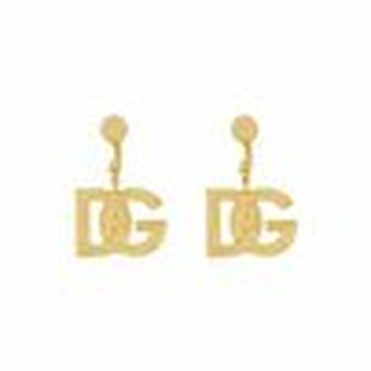 Orecchini Con Logo Dg Silver